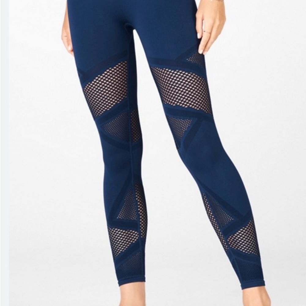 Fabletics Mosaic High-Waisted 7/8 Leggings